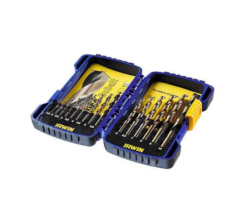 Набор сверл по металлу HSS PRO COBALT DRILL SET HSCO 15 шт., IRWIN