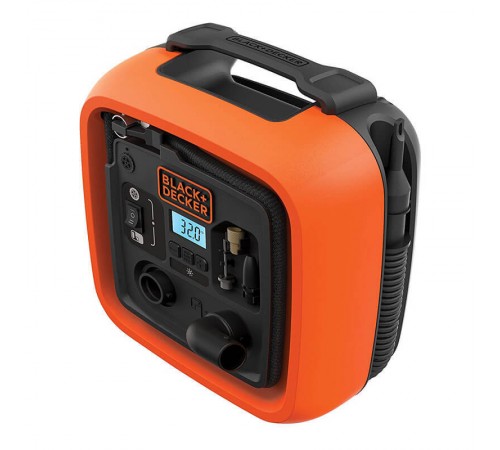 Компрессор автомобильный BLACK+DECKER ASI400