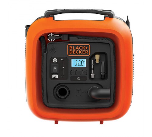 Компрессор автомобильный BLACK+DECKER ASI400