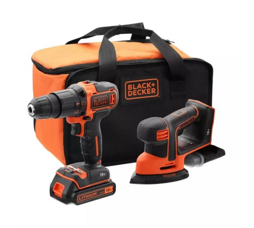 Набор из двух инструментов BLACK+DECKER BCK23S1S