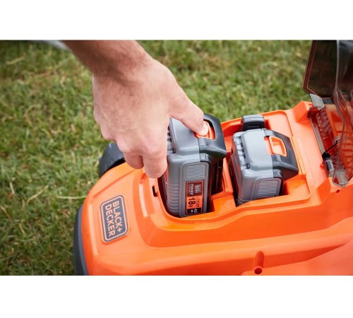 Газонокосарка акумуляторна BLACK+DECKER BCMW33184L2