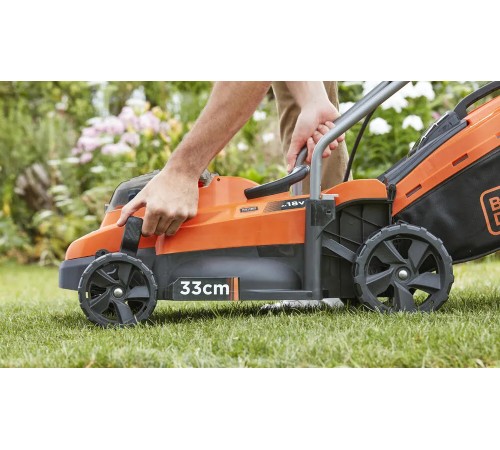 Газонокосарка акумуляторна BLACK+DECKER BCMW3318L2