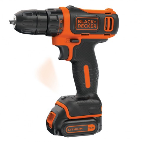 Дрель-шуруповерт аккумуляторная BLACK+DECKER BDCDD12B 