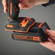 Дрель-шуруповерт ударная аккумуляторная BLACK+DECKER BDCHD18KB