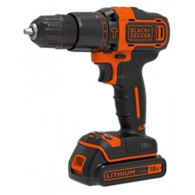 Дриль-шуруповерт ударний акумуляторний BLACK+DECKER BDCHD18KB