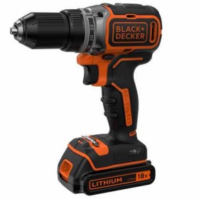 Акумуляторний безщітковий дриль-шуруповерт BLACK+DECKER BL186KB