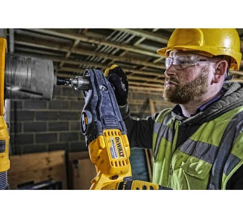 Дрель аккумуляторная бесщёточная угловая DeWALT DCD470N