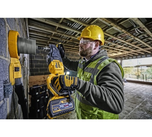 Дрель аккумуляторная бесщёточная угловая DeWALT DCD470N