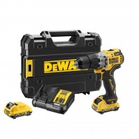 Дрель-шуруповерт аккумуляторная бесщеточная ударная DeWALT DCD706D2