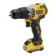 Дрель-шуруповерт аккумуляторная бесщеточная ударная DeWALT DCD706D2