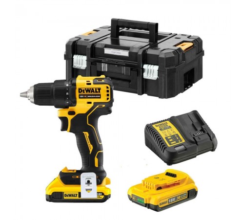 Шуруповерт акумуляторний безщітковий DeWALT DCD708S2T