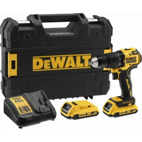 Шуруповерт аккумуляторный бесщеточный DeWALT DCD709D2T