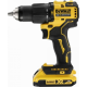 Шуруповерт аккумуляторный бесщеточный DeWALT DCD709D2T