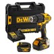 Дрель-шуруповерт аккумуляторная бесщеточная ударная DeWALT DCD709M2T