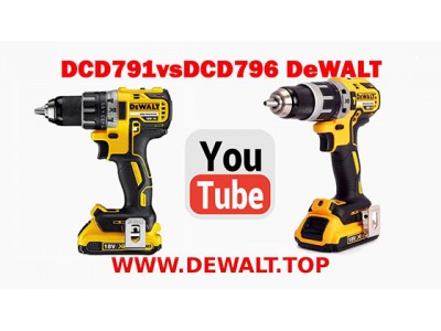 Шуруповерт DeWALT DCD791 та його ударний клон DCD796