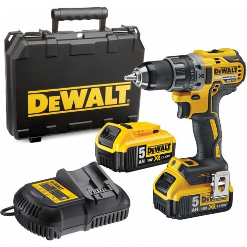 Дрель-шуруповерт акумуляторная бесщеточная DeWALT DCD791P2