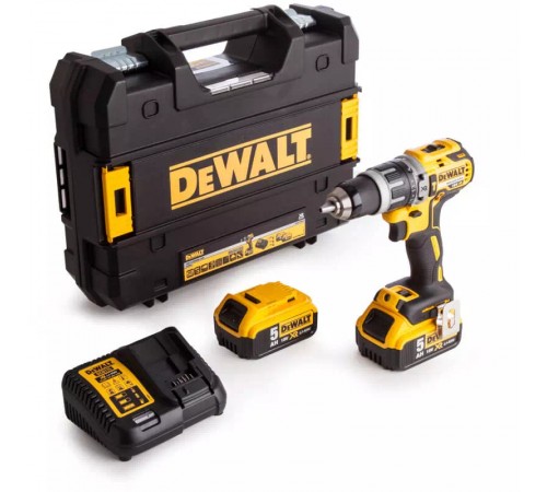 Акумуляторний ударний дриль-шуруповерт DeWALT DCD796P2