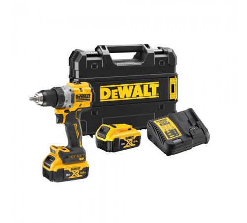 Дриль-шуруповерт акумуляторний безщітковий DeWALT DCD800P2T