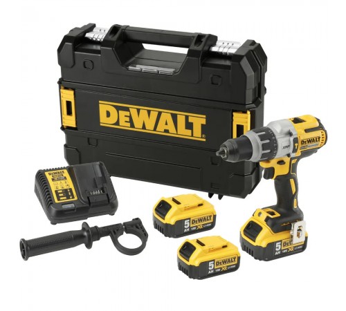 Акумуляторний ударний безщітковий дриль-шуруповерт DeWALT DCD996P3