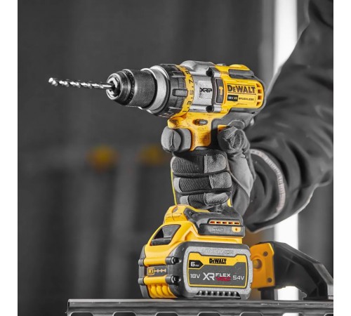 Акумуляторний ударний безщітковий дриль-шуруповерт DeWALT DCD999T1