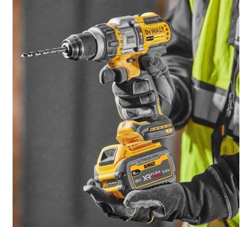 Аккумуляторная ударная бесщеточная дрель-шуруповерт DeWALT DCD999X1