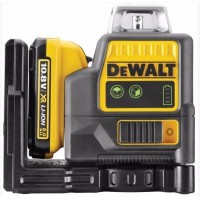 Лазерный нивелир самовыравнивающийся 2-х плоскосной DeWALT DCE0811D1G