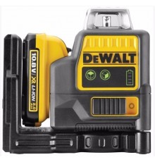 Лазерний нівелір, що самовирівнюється 2-х плоскосний DeWALT DCE0811D1G