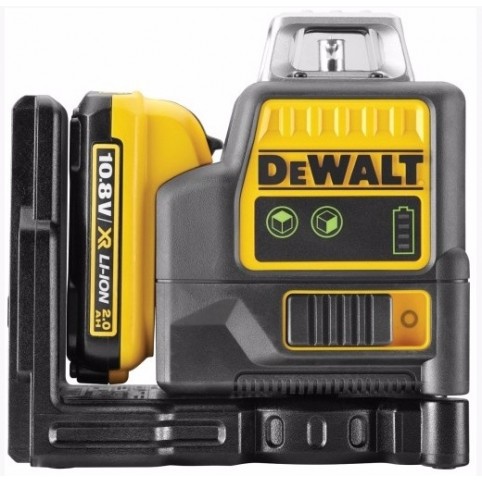 Лазерный нивелир самовыравнивающийся 2-х плоскосной DeWALT DCE0811D1G