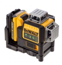 Лазерний нівелір, що самовирівнюється 3-х площинний DeWALT DCE089D1G