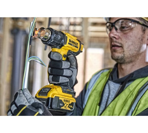 Пістолет гарячого повітря - акумуляторний фен DeWALT DCE530N