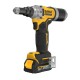 Заклепочник акумуляторний безщітковий DeWALT DCF414E2GT