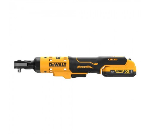 Гайковерт угловой - трещётка аккумуляторный бесщёточный DeWALT DCF504D1