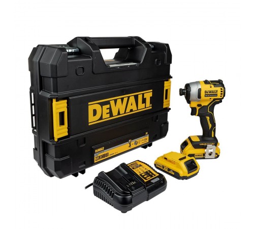 Шуруповерт акумуляторний ударний безщітковий DeWALT DCF809D2T