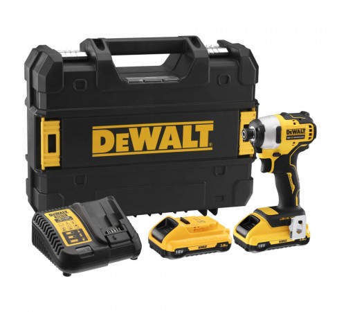 Шуруповерт акумуляторний ударний безщітковий DeWALT DCF809L2T