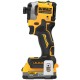 Шуруповерт аккумуляторный ударный бесщёточный DeWALT DCF850E2T