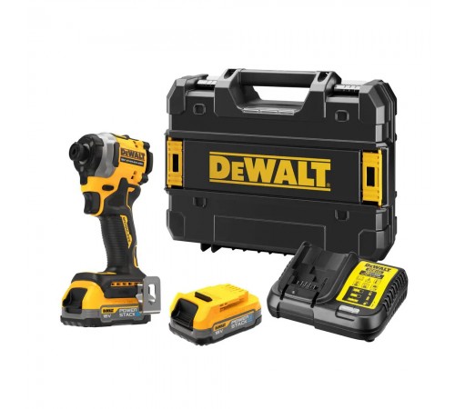 Шуруповерт аккумуляторный ударный бесщёточный DeWALT DCF850E2T