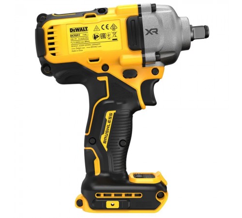 Гайковерт ударный аккумуляторный бесщёточный DeWALT DCF891NT