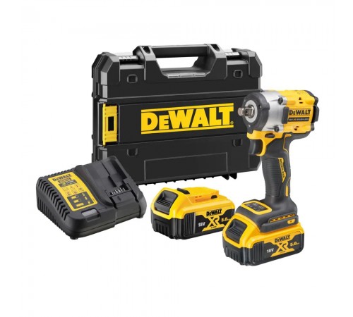 Гайковерт ударный аккумуляторный бесщёточный DeWALT DCF921P2T