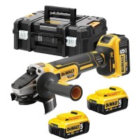 Аккумуляторная угловая шлифмашина (болгарка) DeWALT DCG405P3