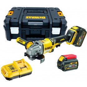 Кутова шліфувальна машина-болгарка акумуляторна XR FLEXVOLT DeWALT DCG414T2