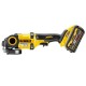 Угловая шлифмашина аккумуляторная бесщеточная Dewalt DCG418T2