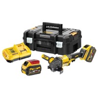 Угловая шлифмашина аккумуляторная бесщеточная Dewalt DCG418T2