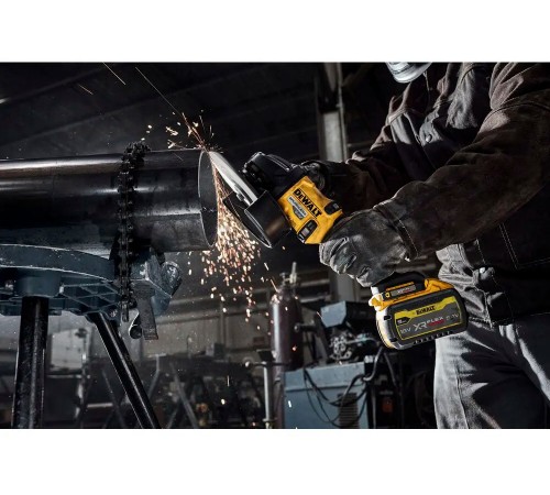 Угловая шлифмашина аккумуляторная бесщеточная Dewalt DCG440N