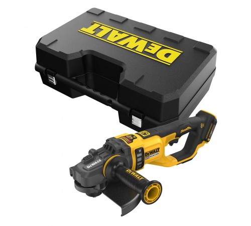 Аккумуляторная угловая шлифмашина (болгарка) бесщёточная DeWALT DCG460NK