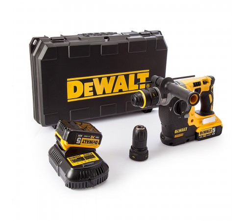 Перфоратор аккумуляторный SDS-Plus DeWALT DCH274P2 