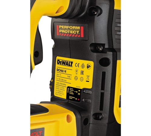 Аккумуляторный бесщеточный перфоратор SDS-Plus DeWALT DCH614X2