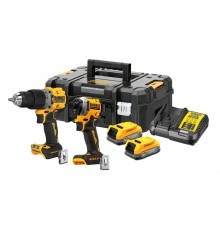 Набір із двох інструментів із безщітковим двигуном DeWALT DCK2050E2T