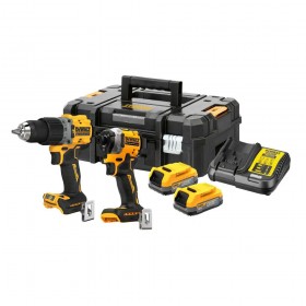 Набор из двух инструментов с бесщеточным двигателем DeWALT DCK2050E2T