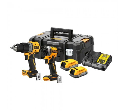 Набор из двух инструментов с бесщеточным двигателем DeWALT DCK2050E2T