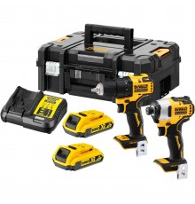 Набір акумуляторних інструментів DeWALT DCK2061D2T